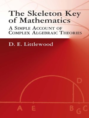 cover image of The Skeleton Key of Mathematics